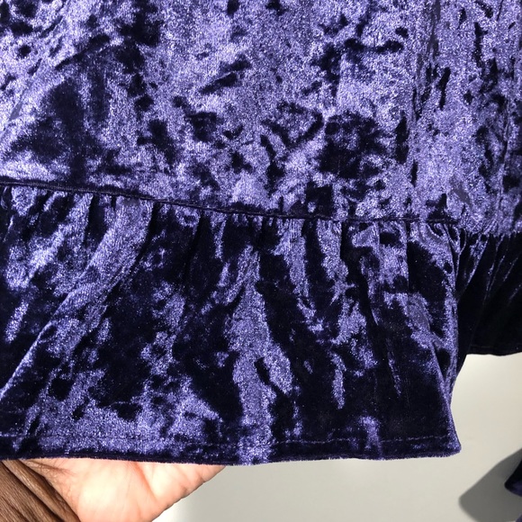 Forever 21+ Velvet Long Sleeve Blouse SZ 3X - Picture 7 of 8